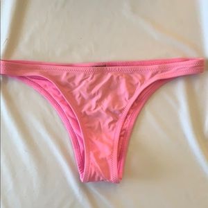 Aerie pink cheeky bikini bottoms